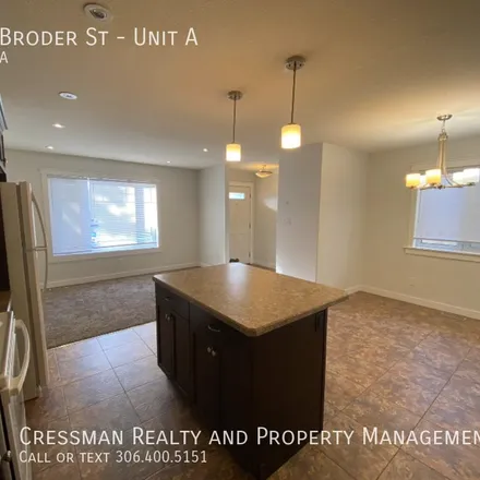 Rent this 3 bed apartment on 2067 Broder Street in Regina, SK S4P 1H5