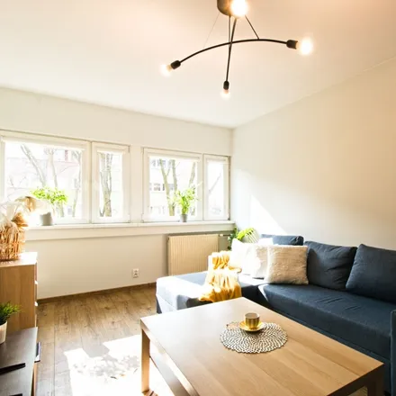 Rent this 2 bed apartment on blok 242 in Traktorowa 76a, 91-142 Łódź