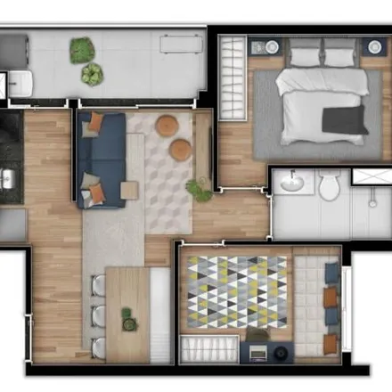 Buy this 2 bed apartment on Rua Ministro Ferreira Alves 297 in Perdizes, São Paulo - SP
