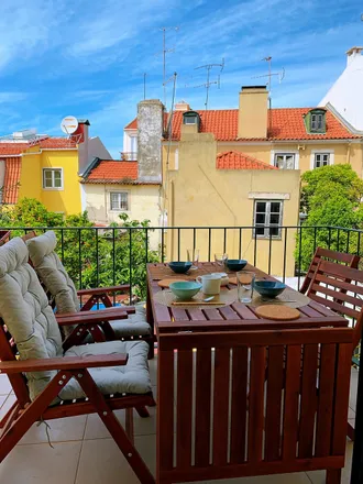 Rent this 2 bed apartment on Rua da Caridade in 1150-326 Lisbon, Portugal