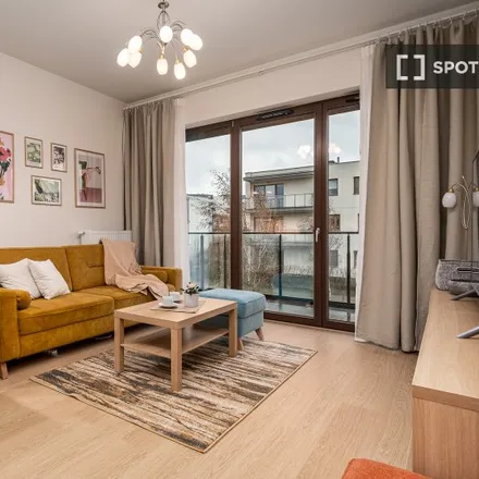 Rent this 1 bed apartment on T in Srebrnych Świerków 3, 02-757 Warsaw