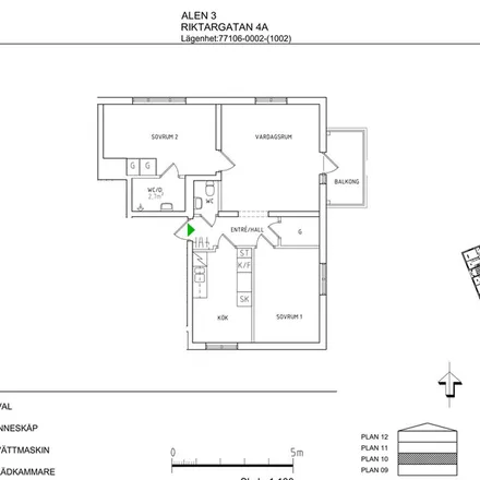 Rent this 3 bed apartment on Brogatan 4 in 644 32 Torshälla, Sweden