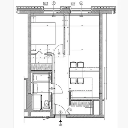 Rent this 2 bed apartment on Nadwiślańska 4 in 30-530 Krakow, Poland