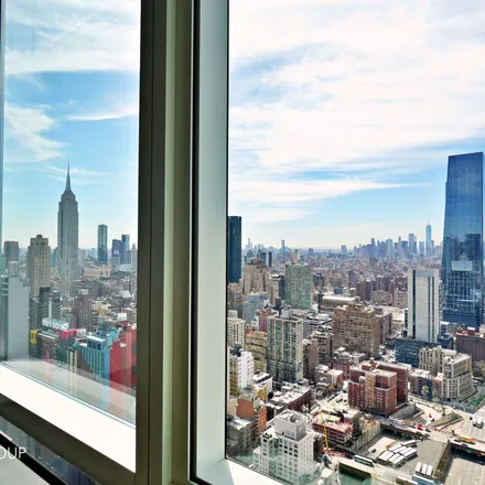 Rent this 2 bed apartment on One MiMA Tower in 460 West 42nd Street, New York