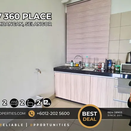 Rent this 2 bed apartment on Jalan Raya 2 in Seri Serdang, 43300 Subang Jaya