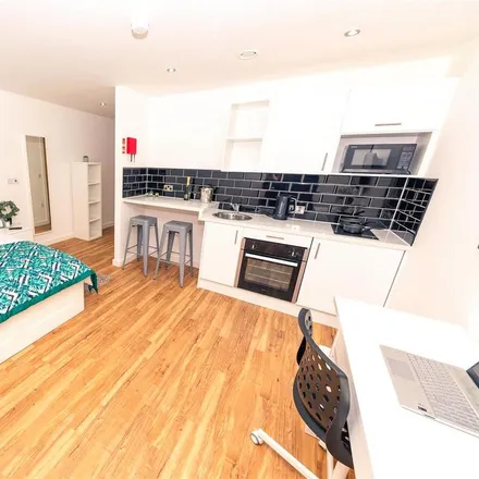 Rent this studio apartment on Plaza Boulevard in Baltic Triangle, Liverpool