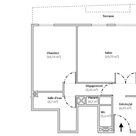 Rent this 2 bed apartment on 27 Rue Péclet in 75015 Paris, France