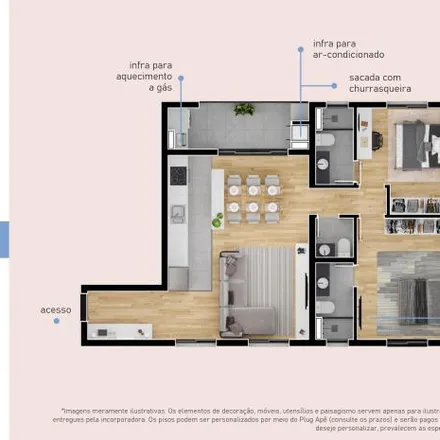 Buy this 2 bed apartment on Rua Doutor Leão Mocellin 390 in Santa Felicidade, Curitiba - PR