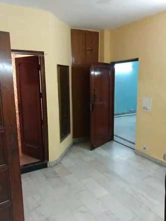 Rent this 3 bed apartment on Pahwa Ford in Mahatma Gandhi Marg, Lajpat Nagar