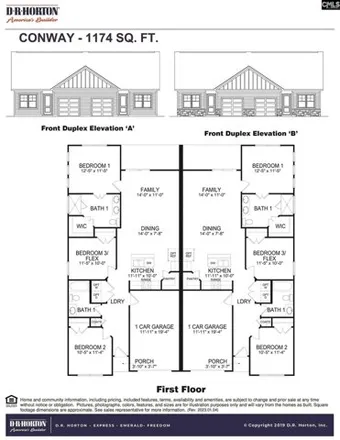 Image 2 - Willow Creek Boulevard, Lugoff, SC 29078, USA - House for sale