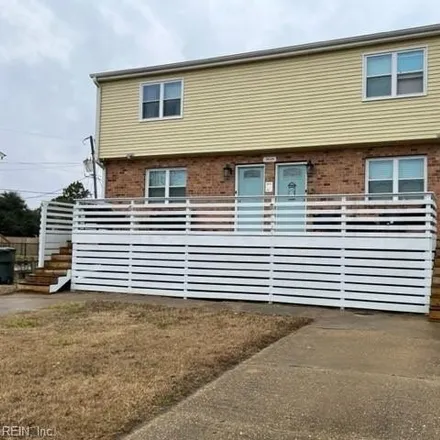 Rent this 2 bed townhouse on 9529 18th Bay Street in North Camellia Acres, Norfolk