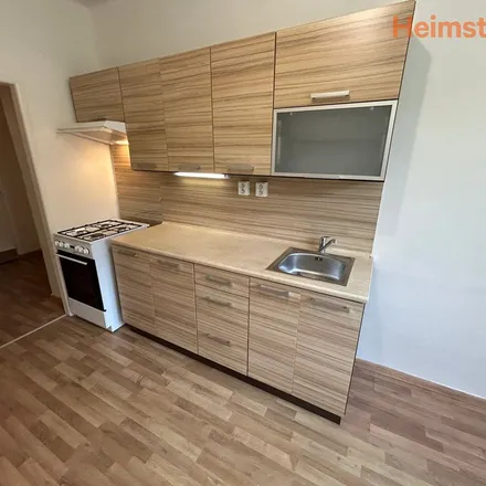 Rent this 1 bed apartment on náměstí Vítězslava Nováka 545/8 in 708 00 Ostrava, Czechia