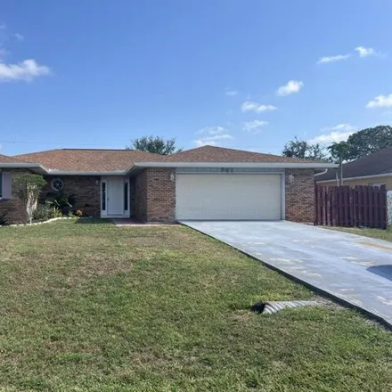 Rent this 3 bed house on 763 Southwest Dolores Avenue in Port Saint Lucie, FL 34983