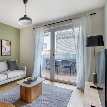 Rent this 3 bed apartment on Handelskai in Maria-Restituta-Platz, 1200 Vienna