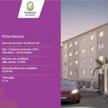 Buy this 2 bed apartment on Avenida Rodrigues da Fonseca in Vila Nova, Porto Alegre - RS