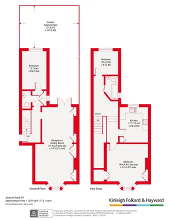 Rent this 3 bed apartment on 16-36 Jackson Road in London, N7 6ET