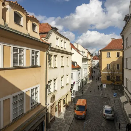 Rent this 1 bed apartment on U Zlatého kohouta in Vejvodova, 116 65 Prague