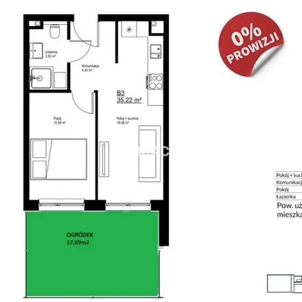 Buy this 2 bed apartment on Bieżanowska 253a in 30-836 Krakow, Poland