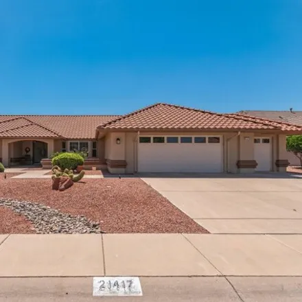 Buy this 3 bed house on 21417 North 142nd Drive in Sun City West, AZ 85375