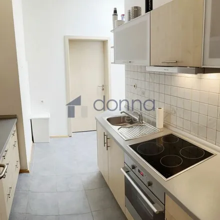 Rent this 3 bed apartment on Manekin in Korunní, 120 09 Prague