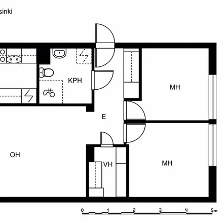 Rent this 3 bed apartment on Roihuvuorentie 6b in 00820 Helsinki, Finland