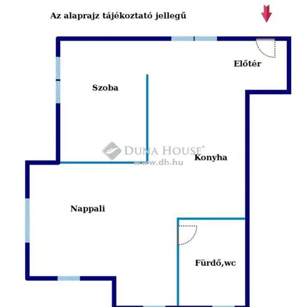 Rent this 2 bed apartment on Pécs in Rókus utca 7, 7624