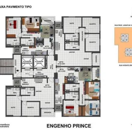 Buy this 2 bed apartment on Rua Vicente Zirpoli 164 in Caxangá, Recife - PE