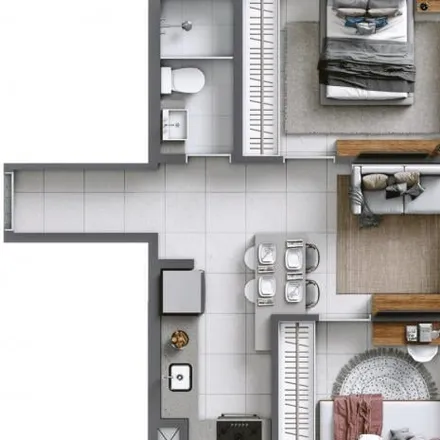 Buy this 2 bed apartment on Rua Romildo Isaias Neto in IAPI, Osasco - SP