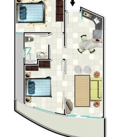 Buy this 2 bed apartment on Rua Francisco José Gurgel in Ponta Negra, Natal - RN