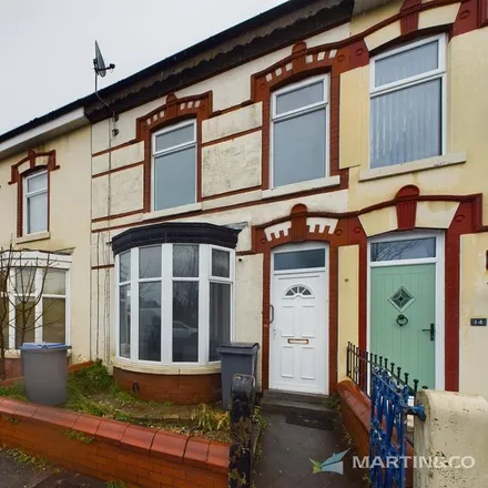 Rent this 3 bed townhouse on Marton Institute Crown Green Bowls Club in Sedbergh Avenue, Blackpool