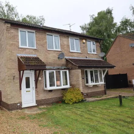 Rent this 2 bed duplex on Harlaxton Close in Lincoln, LN6 3NP