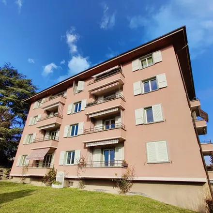Rent this 1 bed apartment on Chemin du Mottey 13 in 1020 Renens, Switzerland