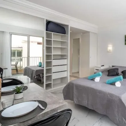 Rent this 1 bed apartment on Cannes in 4 Place de la Gare, 06400 Cannes