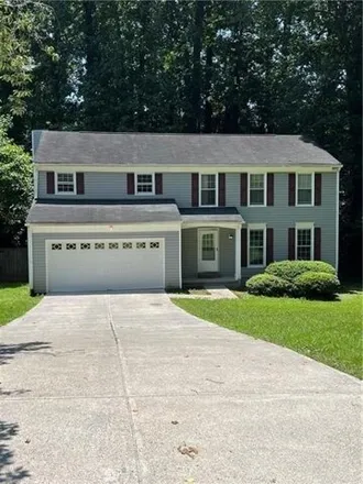 Rent this 4 bed house on 4500 Woodlawn Lake Dr in Marietta, Georgia