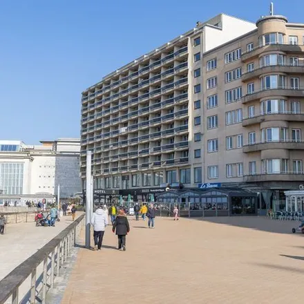 Rent this 1 bed apartment on Kursaal-Westhelling 6 in 8400 Ostend, Belgium