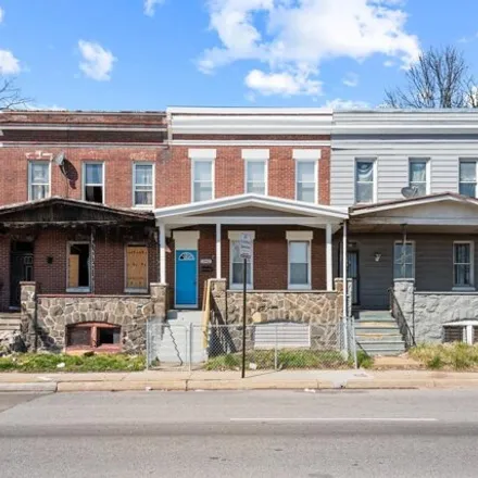 Rent this 3 bed house on 2942 Edmondson Avenue in Baltimore, MD 21223