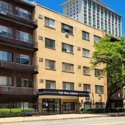 Rent this 1 bed apartment on 536 West Addison Street in Chicago, IL 60613
