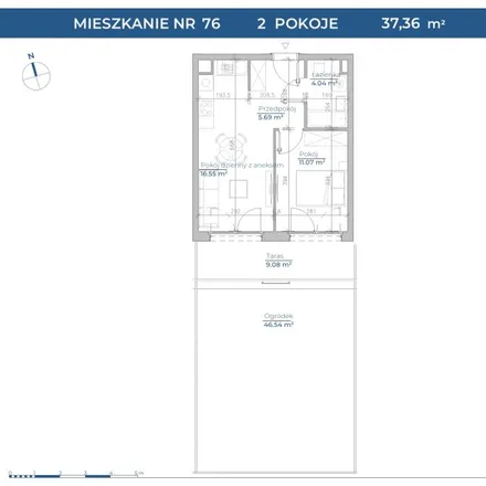 Buy this 2 bed apartment on Dąbska 14 in 31-571 Krakow, Poland