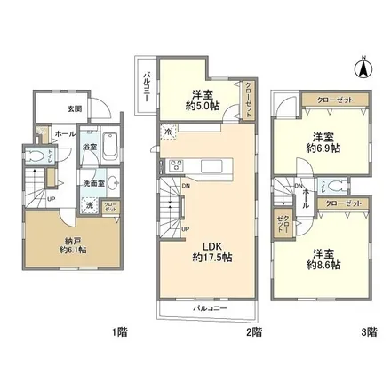 Image 2 - 中野区役所, Keyaki-Dori, Nakano 4-chome, Nakano, 164-8501, Japan - Apartment for rent