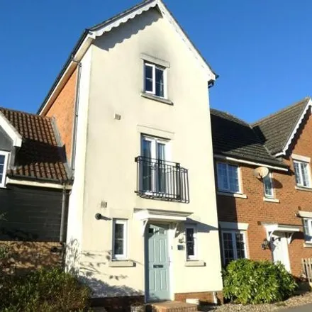 Buy this 3 bed townhouse on Phoenix Way in Stowmarket, IP14 5FB