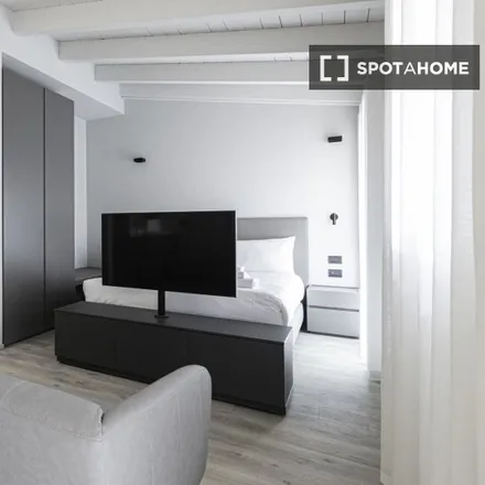 Rent this 1 bed apartment on Via Gaetana Agnesi in 20135 Milan MI, Italy