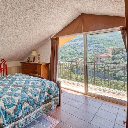 Rent this 2 bed duplex on Chiusavecchia in Imperia, Italy