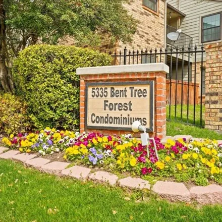 Buy this 1 bed condo on 15953 Bent Tree Forest Drive in Dallas, TX 75248