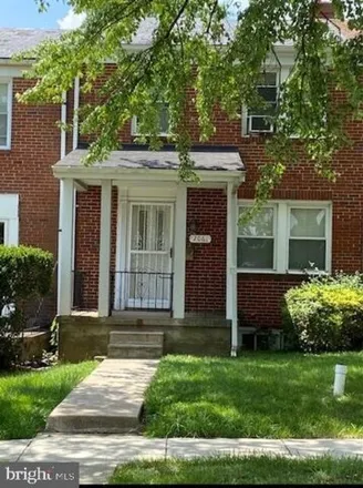 Rent this 3 bed house on 2061 E Belvedere Ave in Baltimore, Maryland