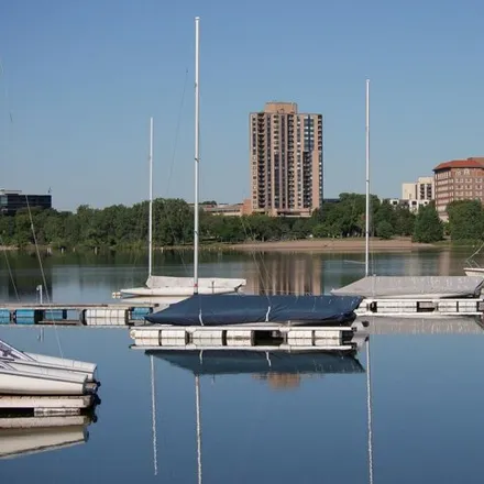 Rent this 2 bed condo on Lake Point Condos in 2950 Dean Parkway, Minneapolis