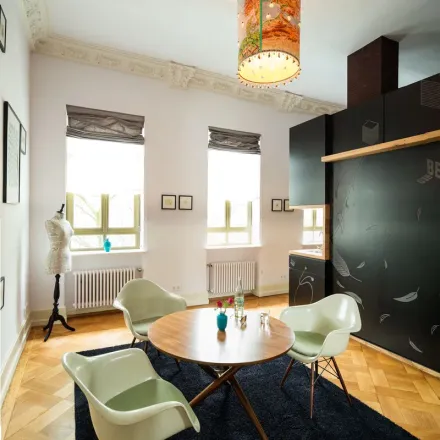 Rent this 1 bed apartment on Rückertstraße 47 in 60314 Frankfurt, Germany