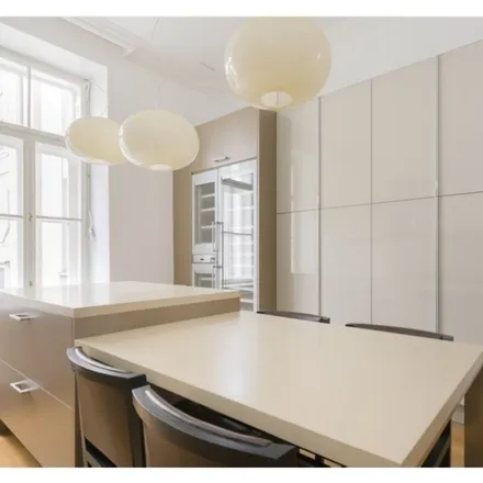 Rent this 7 bed apartment on Cafe Spitt in Fuchsthallergasse 2, 1090 Vienna