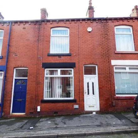 Rent this 2 bed townhouse on Huxley Street in Bolton, BL1 3JY