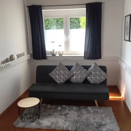 Rent this 1 bed apartment on Hundsbergstraße 26 in 74388 Talheim, Germany