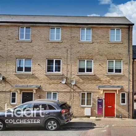 Rent this 4 bed townhouse on 29 Mortimer Gardens in Colchester, CO4 5ZG